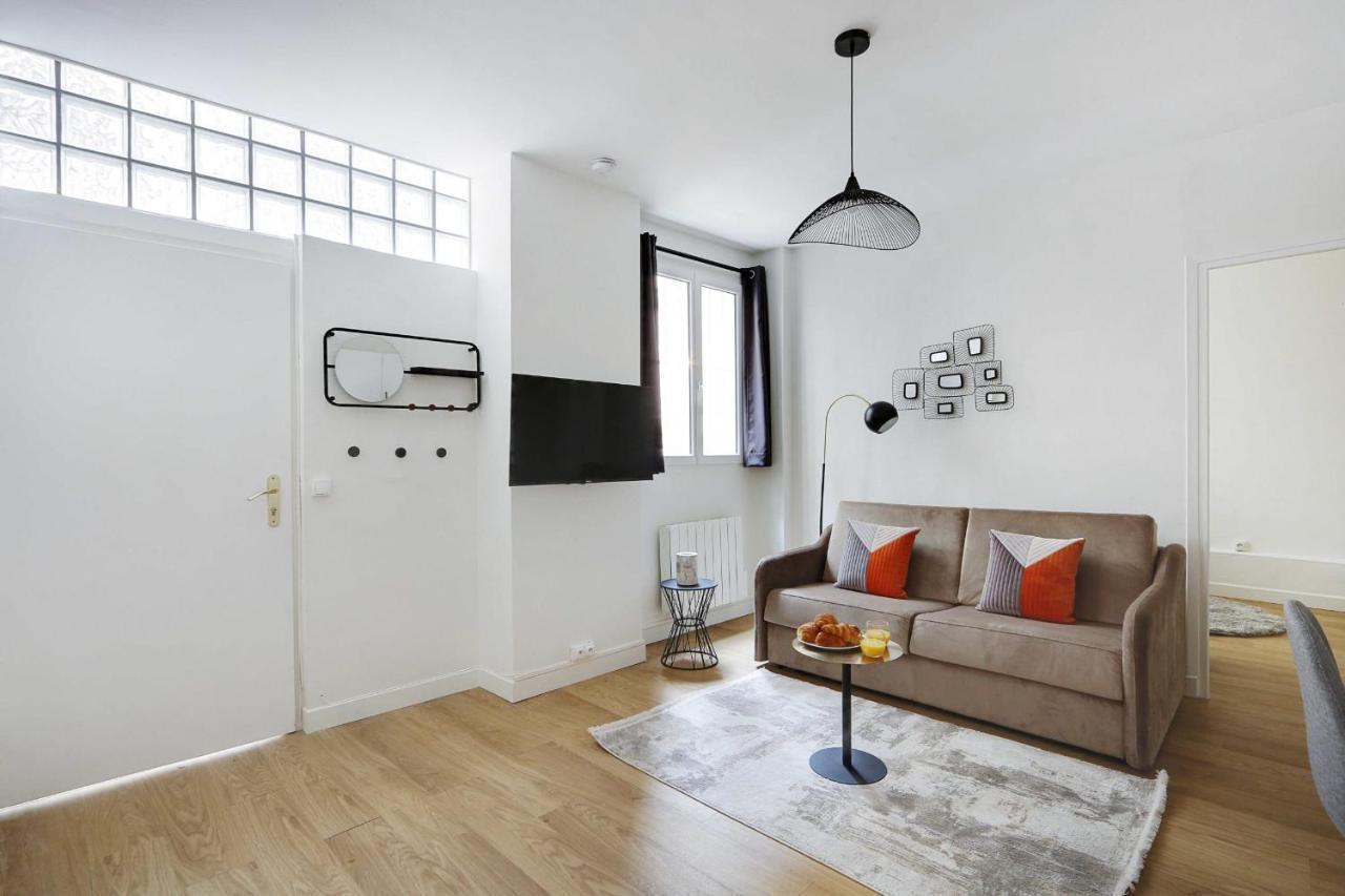 Ferienwohnung Charming Appart 4P1Br Le Marais Paris Exterior foto