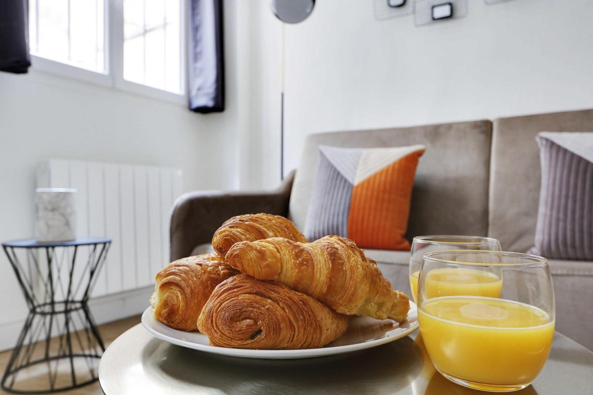 Ferienwohnung Charming Appart 4P1Br Le Marais Paris Exterior foto
